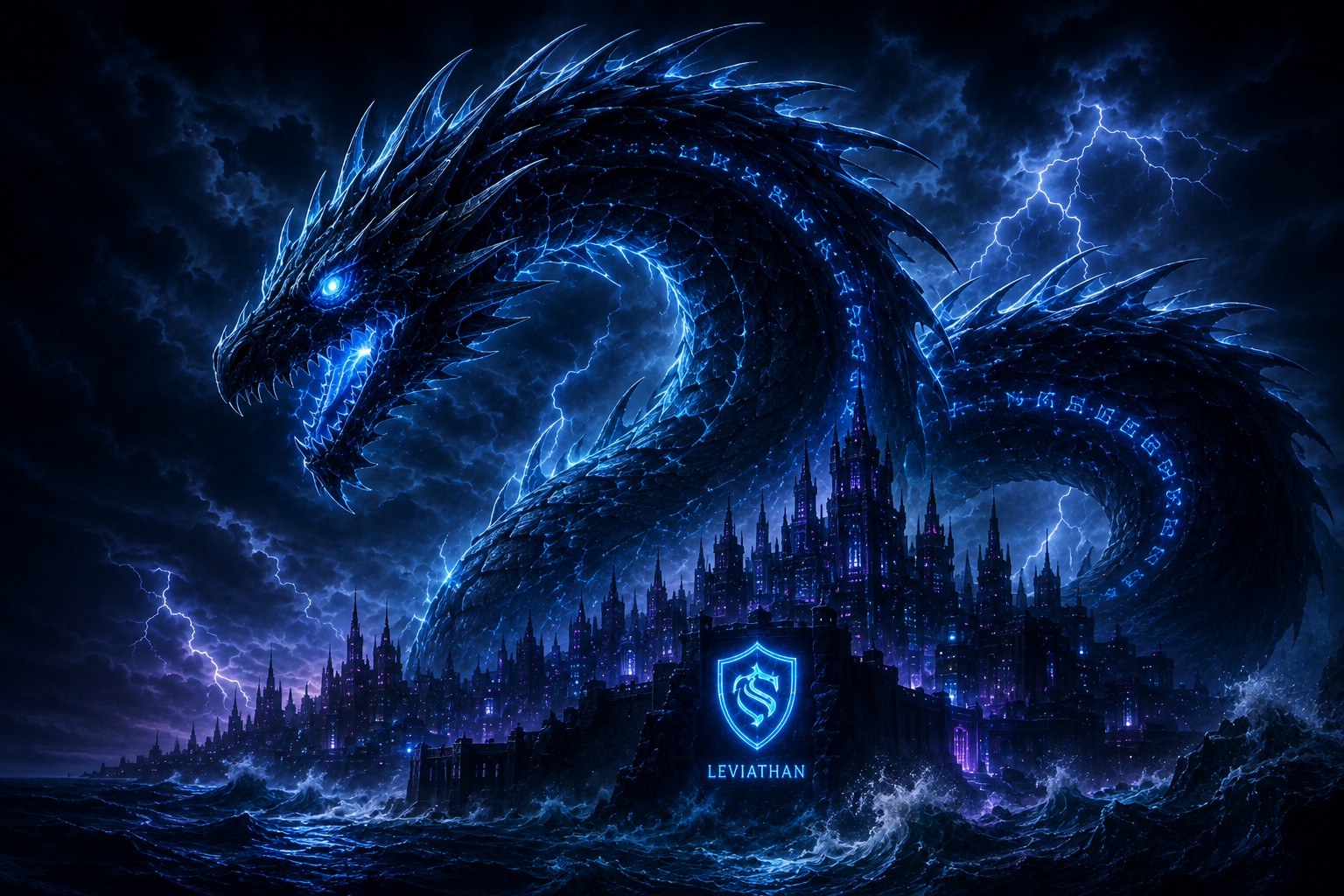 The Leviathan, guardian of the platform